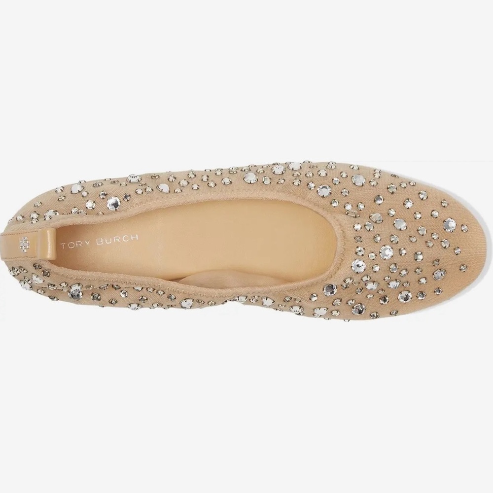Tory Burch Crystal Ballet Flat - Picture 2 of 7